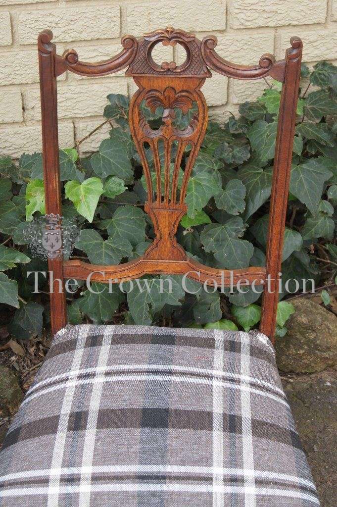 Pair Edwardian Low Chairs