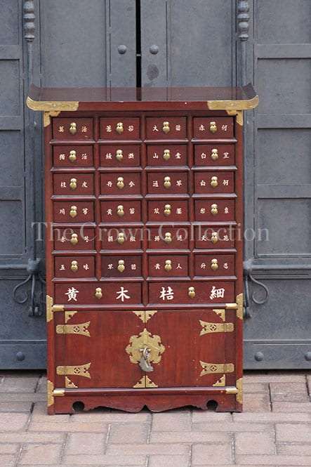 Chinese Cabinet  620/540 W x 880 H x 280/310 Deep