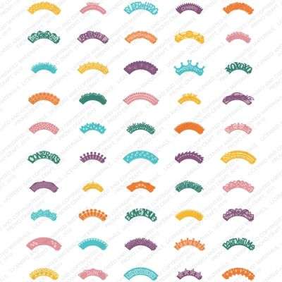 Lite Cricut Cartridge - Cupcake Wrappers