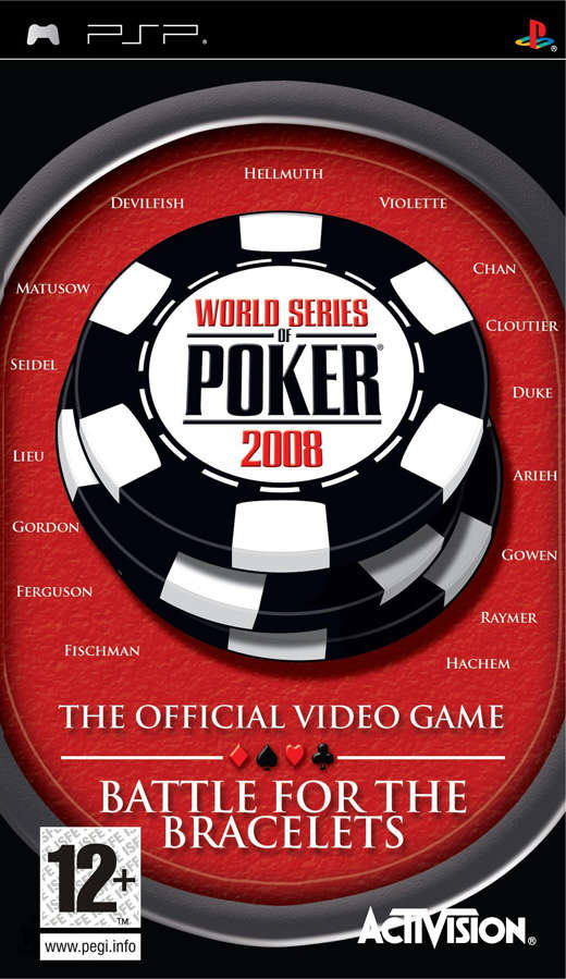 WORLD SERIES OF POKER 2008 - PSP GAME