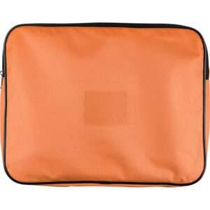 TREFOIL POLYESTER SUBJECT SORTER WITH GUSSET ORANGE