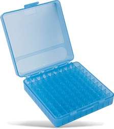 HARD CASE AMMO BOX 120X120X35MM HANDGUN 100 ROUNDS (TB906)