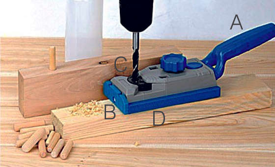 DOWELING AND POCKET HOLE JIG KIT