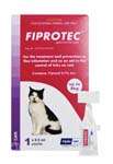 Fiprotec tick and flea spot on product for cats Single