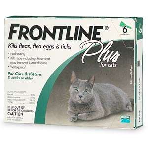 Frontline plus cats 3&#039;s