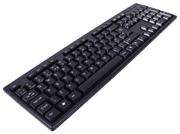 Manhattan Budget USB Standard Keyboard Colour: Black, Retail Box , 1 year warranty