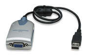 Manhattan Hi-Speed USB 2.0 SVGA Converter, Retail Box, Limited Lifetime Warranty