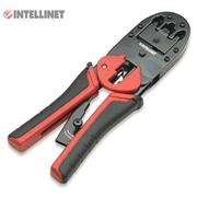 Intellinet Universal Modular Plug Crimping Tool - For RJ45, RJ12 and RJ11 modular plugs , Retail Box