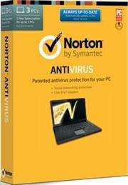 Norton Antivirus 2014 3 User Pack DVD, OEM, No Warranty on Software