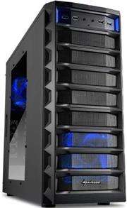 Sharkoon REX8 Value Edition Gaming ATX Midi Tower Case-4x 5.25" drive bays (external),4x 2.5"/3.5"/5