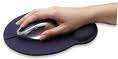 Manhattan Wrist-Rest Mouse Pad Blue, Retail Box , No warranty