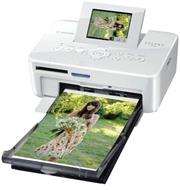 Canon Selphy CP-810 Bundle (White) with Stockholm Bag, KP-36IP, 2.7" tilt LCD, Stylish, ultra-compac