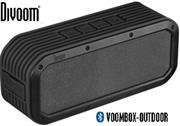 Divoom Voombox-Outdoor Rugged portable Bluetooth wireless stereo speaker - Black, Retail Box , 1 yea