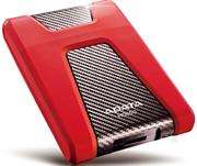 ADATA DashDriv Durable HD650 1TB Anti-Shock Portable External Hard Drive - Red, Retail Box, 3 year w