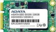ADATA XPG SX300 128GB Mini-SATA (mSATA) MLC Internal Solid State Drive, Retail Box, 1 year warranty