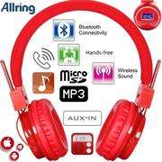 AllRing TM-018 Collapsible Bluetooth Wireless Stereo Headset with Hand free Call Microphone, MicroSD
