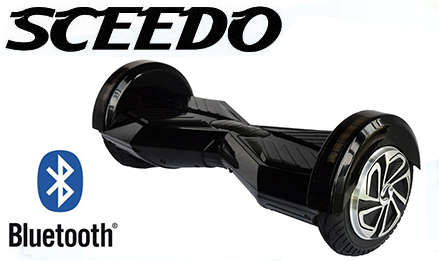 Sceedo 8.0 Inch Bluetooth Electric Two wheeler
