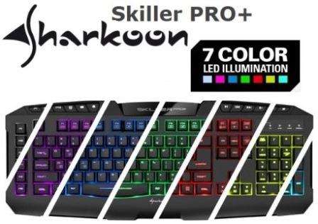 Sharkoon Skiller Pro+ Illuminated Customisable