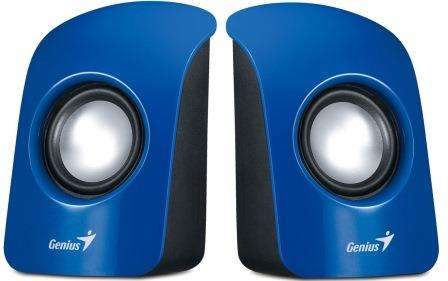 Genius S115 Compact Portable Speakers - Blue