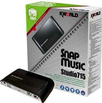 KWorld SnapMusic Studio 715 for Creating your own