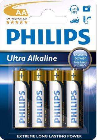 Philips Extreme Power 4x AA Size