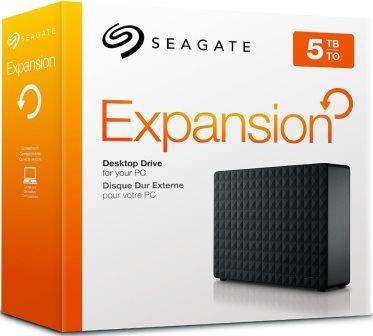 Seagate Expansion 5TB USB 3.0 Desktop 3.5 inch External Hard Drive