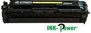 Inkpower Generic Toner for HP125A -CB542A for use with HP CM1312 MFP /CM1312nfi MFP/ CP1210 / CP1215