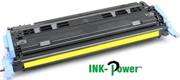 Inkpower Generic Toner for HP 124A - Q6002A for use with HP Color LaserJet 1600, 2600N, 2605, 2605DN