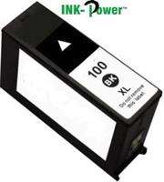 Inkpower Generic for Lexmark 100XL - Black Cartridge - Lexmark No 100XL -S305 / S405 / S505 / S605 /
