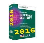 Kaspersky Internet Security 2016 - 3 User DVD, OEM, No Warranty on Software