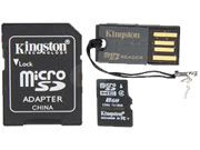Kingston 8GB SD/Micro kit & USB ADAPTER