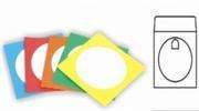 E-Box 100PC Paper Cd Sleeves - Multicolours Paper Sleeves , OEM, No Warranty