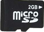 PrinQ 2GB MicroSD Card-Bulk-Ideal for memory expansion for Moblile phones and Tablet PC's OEM 1 year