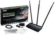 Asus RT-N14UHP Wireless N300 3-IN-1 Router/Extender-Cloud Router + storgae/printer server , support