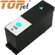 TopJet Generic Replacement Ink Cartridge for Lexmark 100XL LE14N1069BP - Page Yield 600 pages with 5
