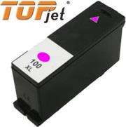 TopJet Generic Replacement Ink Cartridge for Lexmark 100XL LE14N1070BP - Page Yield 600 pages with 5