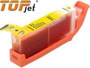 TopJet Generic Replacement Ink Cartridge for Canon Ink CLI-451XLY Standard Yield Yellow -Page Yield