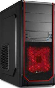 Sharkoon VS3-V Gaming ATX Midi Tower Case-3x 5.25" drive bays (external),1x 3.5" mounting bay (exter