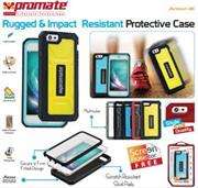 Promate Armor-i6 Rugged & Impact Resistant Protective Case For iPhone 6 Colour: Black, Retail Box ,
