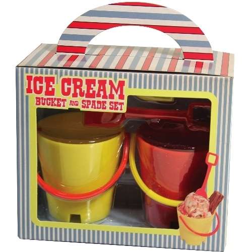 Ice Cream Bucket And Spade Set