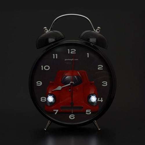 Flat Out Alarm Clock