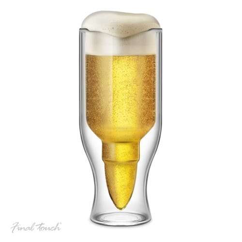 Bullet Beer Glass