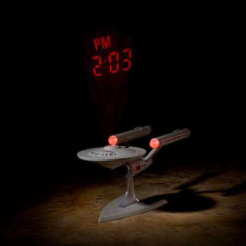 Star Trek Enterprise Projection Clock