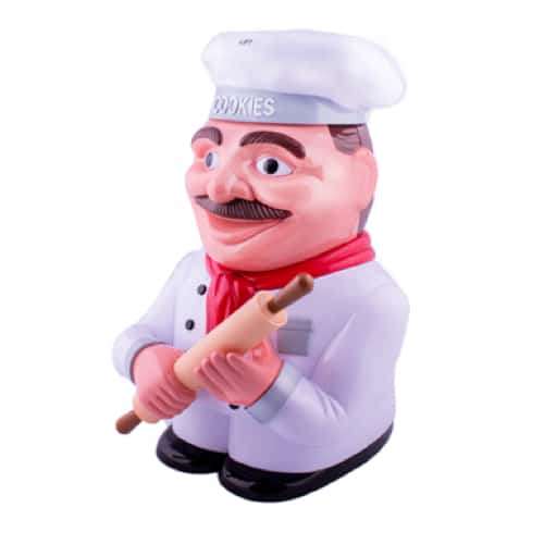 Talking Chef Cookie Jar