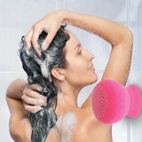 Bluetooth Shower Speaker &#8212; Pink