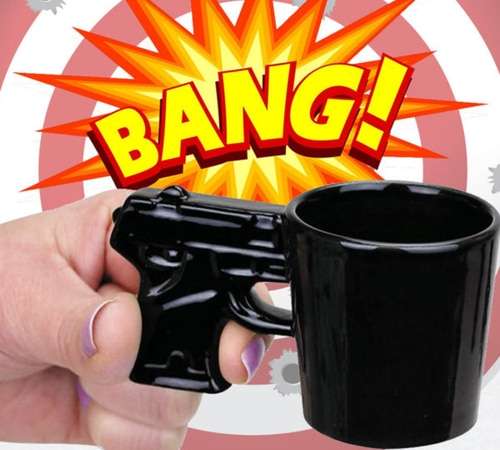 Pistol Shaped Shot Glasses Set