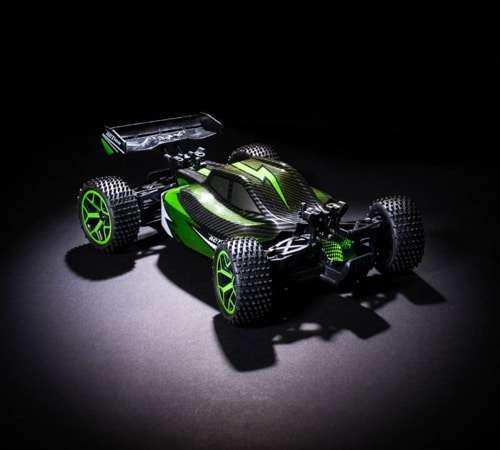 X Knight Green RC Car