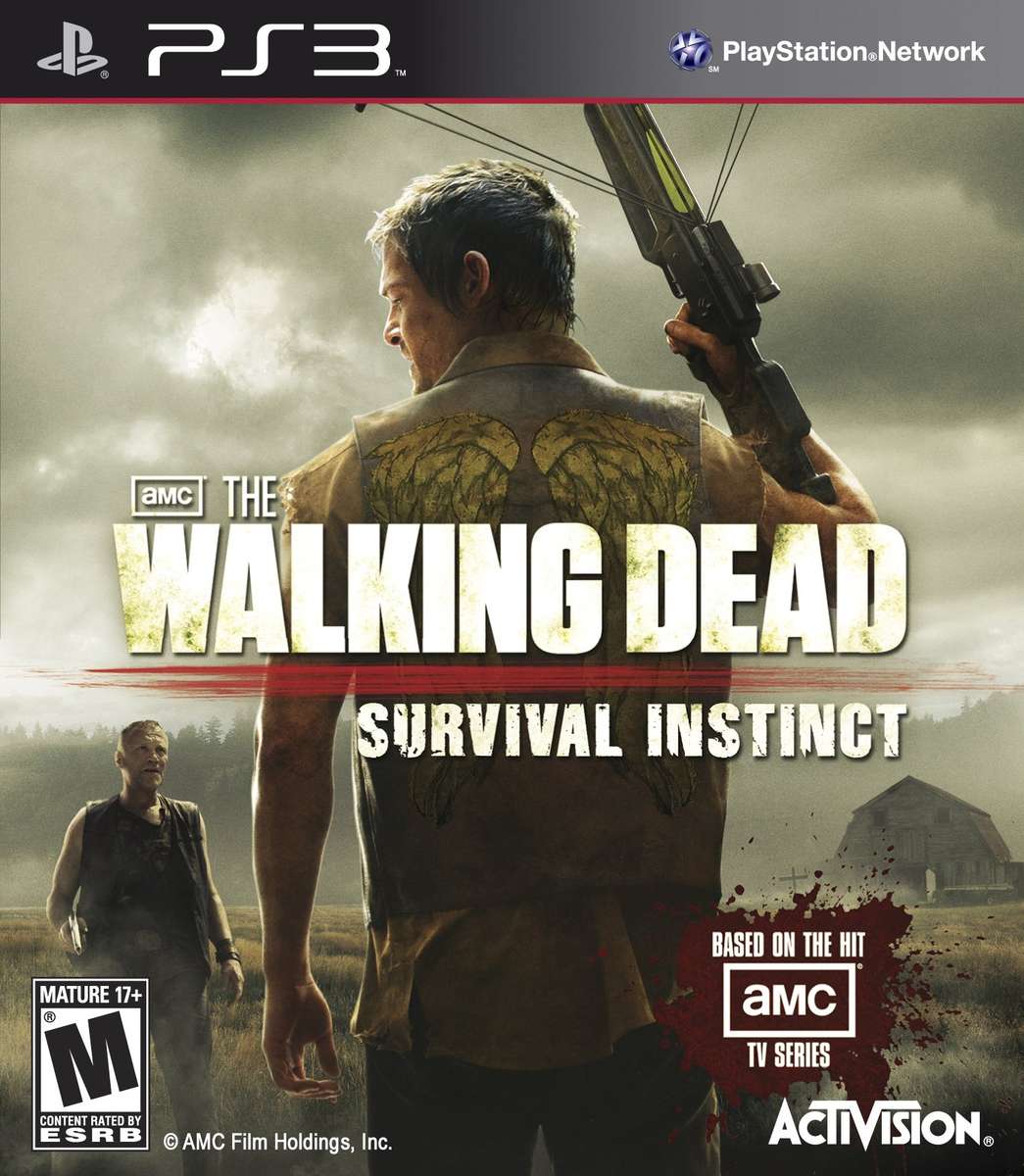 PS3 THE WALKING DEAD SURVIVAL INSTINCT / BID TO WIN