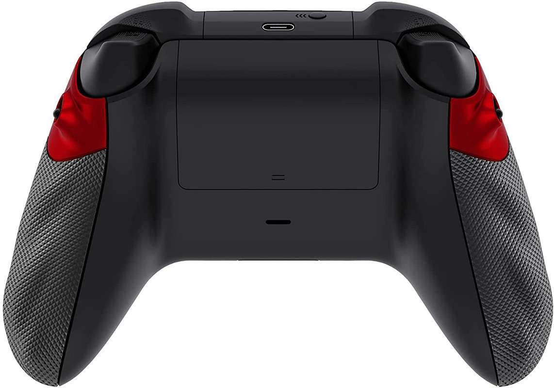 Xbox Series X/S Controller Flexor Diamond Textured Side Rails Grips with Trigger Stop Kit Vampire...