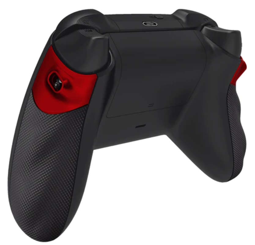 Xbox Series X/S Controller Flexor Diamond Textured Side Rails Grips with Trigger Stop Kit Vampire...